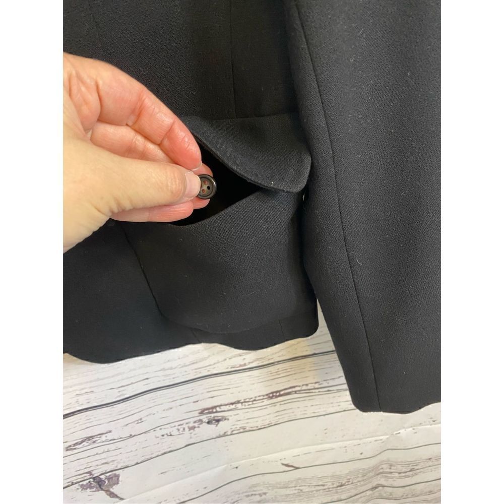 Talbots One Button Black Jacketsize 12 - image 7